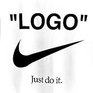 NIKE | M | XOFF-WHITE Short #23 AOP Logo Running Navy White Tie Dye Shorts Volt